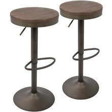 Load image into Gallery viewer, Dakota - Industrial Design Adjustable Barstool (Set of 2)