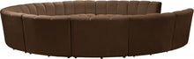 Load image into Gallery viewer, Infinity - 11 Piece Velvet Modular Sectional