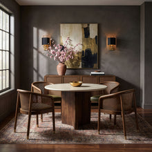 Load image into Gallery viewer, Sylvan - Vegan Leather Dining Chair (Set of 2) - Brown Frame