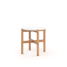 Load image into Gallery viewer, Solstice - End Table With Terazzo Top - White