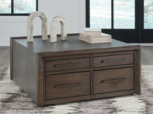 Load image into Gallery viewer, Kallenny - Square Cocktail Table - Brown / Gray