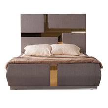 Load image into Gallery viewer, Lorenzo - Queen Size Tufted Upholstered Bed - Gray