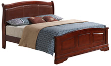 Load image into Gallery viewer, Panel Sleigh Bed Elegantly Crafted
