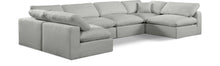 Load image into Gallery viewer, Comfy - 6 Piece Linen Modular Armless Sectional