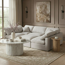 Load image into Gallery viewer, Indulge - Linen 6 Piece Modular Sectional - White