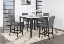 Load image into Gallery viewer, D4052 - 5 Piece Dining Room Set (Bar Table With 4 Bar Stools) - Light Gray