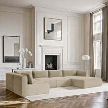 Load image into Gallery viewer, Shaggy - 5 Piece Modular U-Shaped Sectional