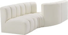 Load image into Gallery viewer, Arc - Faux Leather 4 Piece Sofa