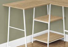 Load image into Gallery viewer, Computer Desk, Home Office, Corner, Storage Shelves, L Shape, Work, Laptop, Contemporary, Modern - Base