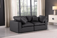 Load image into Gallery viewer, Comfy - Faux Leather Modular Sofa 2 Seats
