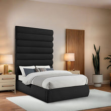 Load image into Gallery viewer, Adam - Boucle Fabric Bed With 89" Headboard