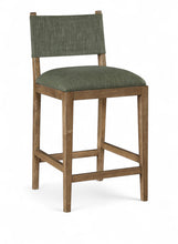 Load image into Gallery viewer, Avon - Linen Textured Performance Fabric Counter Stool