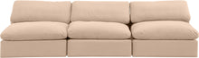 Load image into Gallery viewer, Comfy - Velvet Modular Armless Sofa 3 Seats