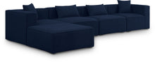 Load image into Gallery viewer, Cube - Linen 5 Piece Modular Sectional With Chaise