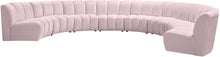 Load image into Gallery viewer, Infinity - 8 Piece Velvet Modular Sectional