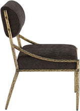 Load image into Gallery viewer, Bastille - Upholstered Dining Side Chair (Set of 2) - Brass Frame