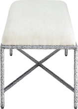 Load image into Gallery viewer, Valley - Bench With Silver Frame