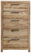 Load image into Gallery viewer, Hyanna - Five Drawer Chest - Tan Brown