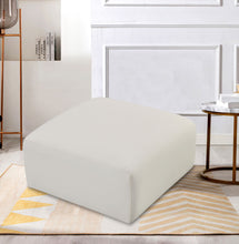 Load image into Gallery viewer, Arc - Faux Leather Ottoman