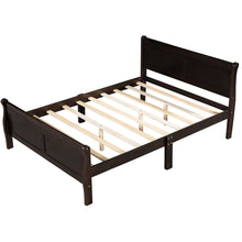 Load image into Gallery viewer, Platform Bed Frame Mattress Foundation Sleigh Bed With Headboard / Footboard / Wood Slat Suppor