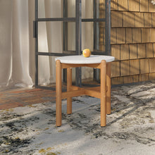 Load image into Gallery viewer, Solstice - End Table Wood Base - Brown
