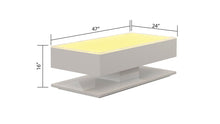 Load image into Gallery viewer, Galaxy Home Emma Coffe Table in White - Ego Home Furniture