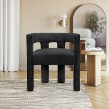 Load image into Gallery viewer, Athena - Boucle Fabric Dining Chair