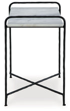 Load image into Gallery viewer, Ashber - Accent Table - White / Black