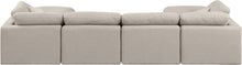 Load image into Gallery viewer, Indulge - Linen 6 Piece Modular Double Chaise Sectional