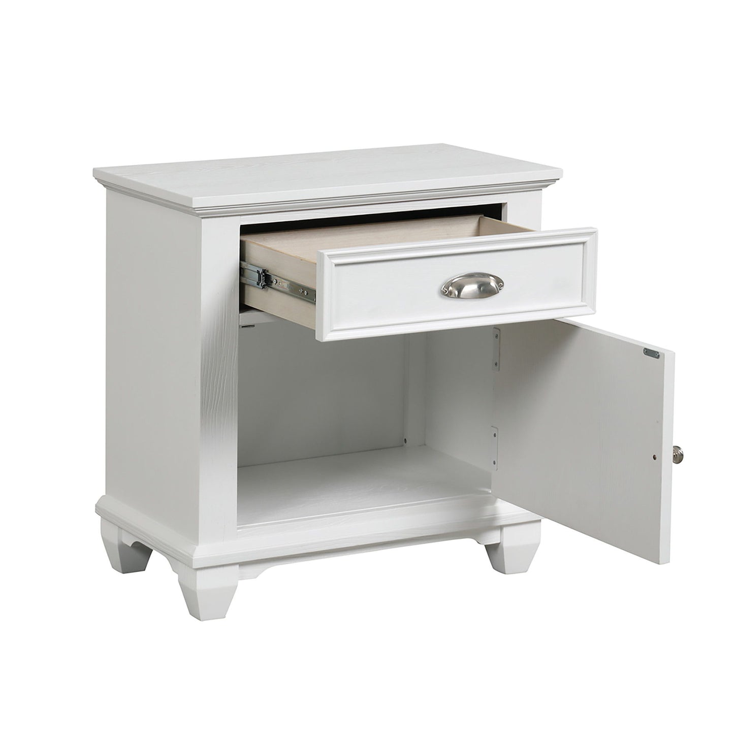 Jamestown - Nightstand - White