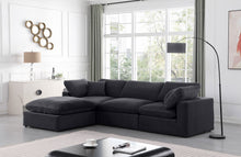 Load image into Gallery viewer, Comfy - 4 Piece Velvet Modular Sectional With Chaise