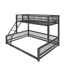 Load image into Gallery viewer, Bunk Bed With Ladder And Safety Guardrails