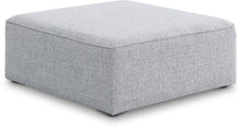 Load image into Gallery viewer, Cube - Linen Ottoman