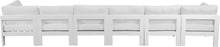 Load image into Gallery viewer, Nizuc - Outdoor Patio 6 Seat Modular Sofa With White Frame