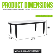Load image into Gallery viewer, Outdoor Elegance Table, Rounded Corners