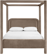 Load image into Gallery viewer, Salina - Velvet Upholstered Bed - Taupe