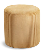 Load image into Gallery viewer, Roy - Round Microsuede Ottoman / Stool