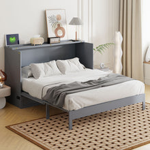 Load image into Gallery viewer, Murphy Bed With Large Drawers