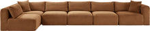 Load image into Gallery viewer, Shaggy - Fabric 6 Piece Modular Sectional