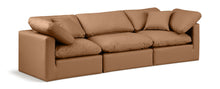 Load image into Gallery viewer, Indulge - Faux Leather 3 Seat Modular Sofa