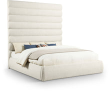 Load image into Gallery viewer, Adam - Boucle Fabric Bed With 89" Headboard