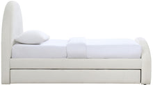 Load image into Gallery viewer, Andaz - Chenille Fabric Upholstered Trundle Bed