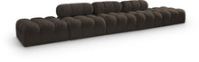 Load image into Gallery viewer, Ames - 5 Piece Boucle Upholstered Modular Sofa With 2 Armless Seats
