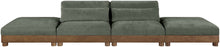 Load image into Gallery viewer, Turin - Chenille Fabric Upholstered Modular Sectional - Green