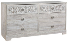 Load image into Gallery viewer, Paxberry - Six Drawer Dresser - Vinyl-Wrapped - Whitewash