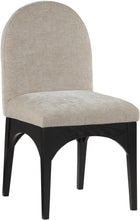 Load image into Gallery viewer, Waldorf - Chenille Dining Side Chair With Black Legs