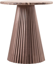 Load image into Gallery viewer, Cindra - Genuine Marble Top And Iron Base Table