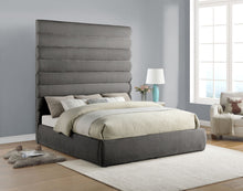 Load image into Gallery viewer, Adam - Chenille Fabric Bed With 89" Headboard
