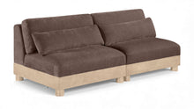 Load image into Gallery viewer, Turin - Chenille Fabric Upholstered Modular Sectional - Brown