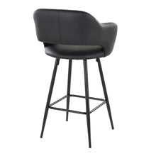 Load image into Gallery viewer, Margarite - Contemporary Fixed Height Counter Stool With Square Footrest (Set of 2)